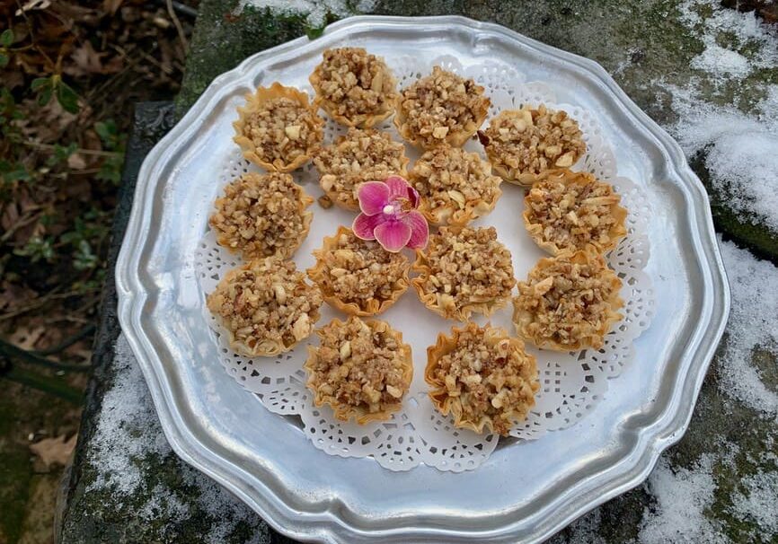 A plate of food on top of a table.